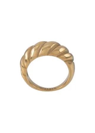 Nialaya Jewelry позолоченное кольцо