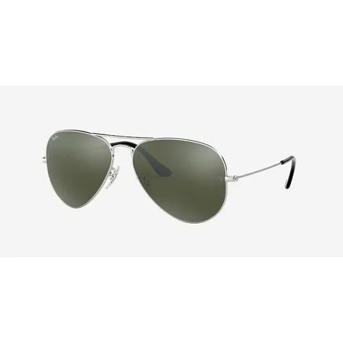 Солнцезащитные очки Ray-Ban RB3025-W3277/58-14, серый, серебряный