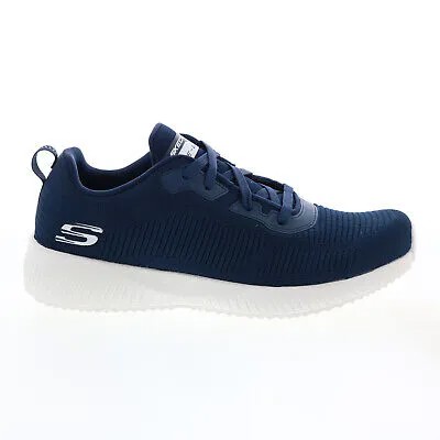 Skechers Skechers Squad 232290 Мужские синие парусиновые кроссовки Lifestyle Обувь