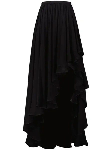 Giambattista Valli юбка асимметричного кроя, черный