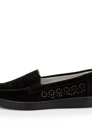Мокасины женские ZENDEN comfort 40-11WA-051NT черные 37 RU