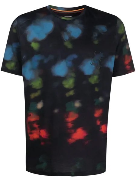 PAUL SMITH футболка Ink Spill с абстрактным принтом