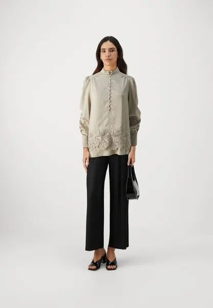 Блуза Bruuns Bazaar, темно-серо-коричневый Acacia Katara Blouse