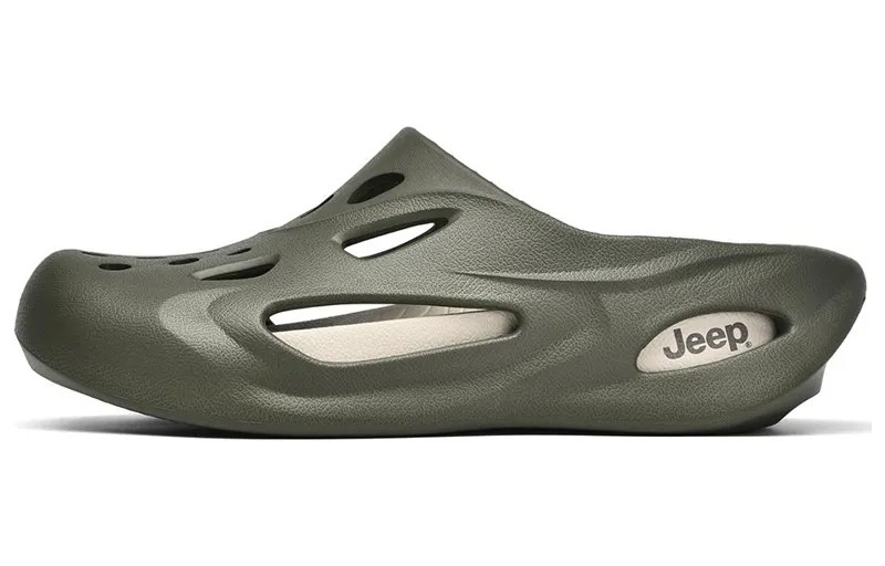 Шлепанцы мужские милитари зеленый Jeep