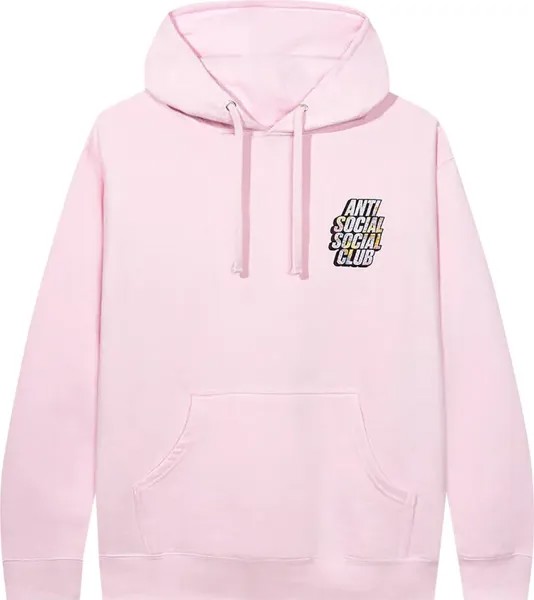 Худи Anti Social Social Club Drop A Pin Hoodie 'Pink', розовый