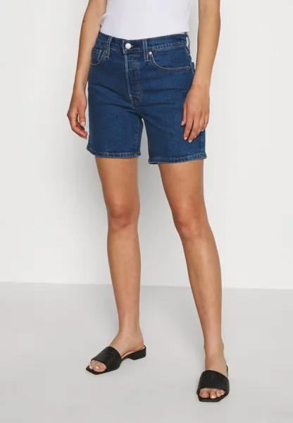 Джинсовые шорты Levi's 501 Mid Thigh Shorts, чарльстон тень