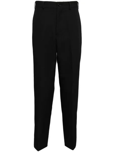Comme des Garçons Homme Deux брюки в клетку, черный