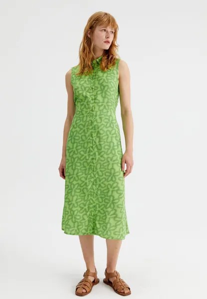 Платье-рубашка Compañía fantástica, зеленый