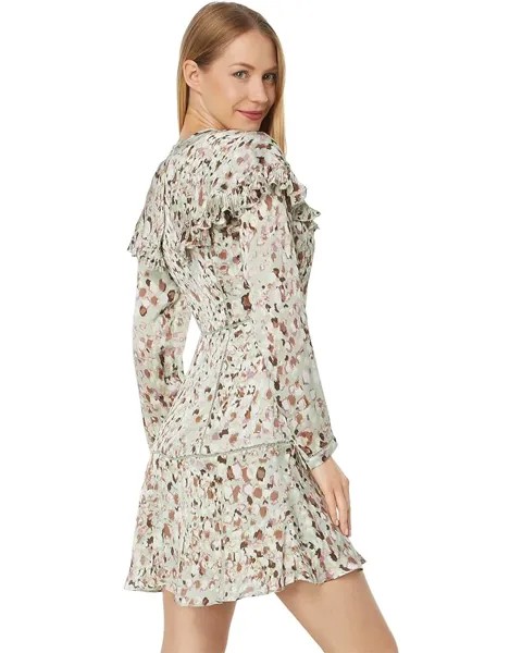Платье Ted Baker Orrsett Fit-and-Flare Mini Dress, цвет Light Green