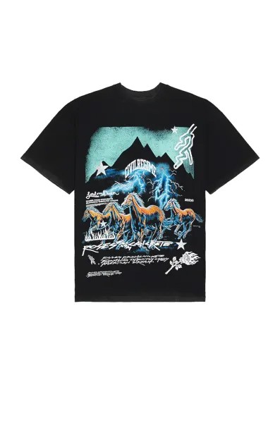 Футболка Civil Regime Mount Bravery American Classic Oversized, цвет Vintage Black
