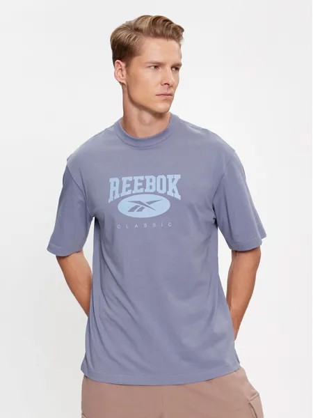 Футболка стандартного кроя Reebok, синий