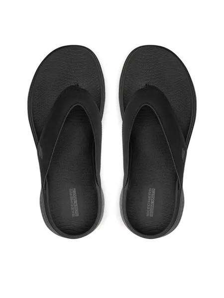 Шлепки Skechers, черный