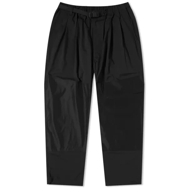 Трехслойные брюки из нейлона и тафты Comme Des Garçons Homme, черный