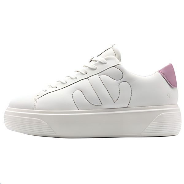 Кроссовки ecco Skateboarding Shoes Women's Low-top, белый