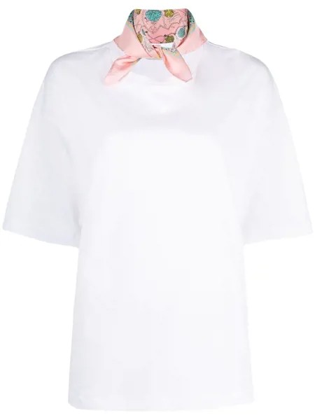 Emilio Pucci футболка с платком и принтом Conchiglie