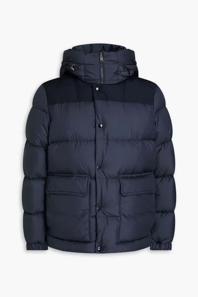 Стеганый пуховик с капюшоном Sierra Supreme WOOLRICH, синий