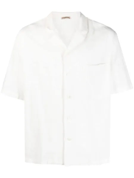 Barena рубашка с короткими рукавами, нейтральный цвет