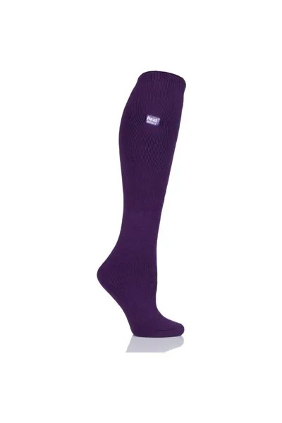 1 пара носков до колена 1.6 TOG Lite SOCKSHOP Heat Holders, фиолетовый