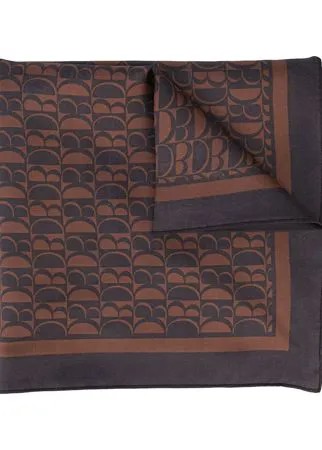 Doublet шелковый платок с монограммой