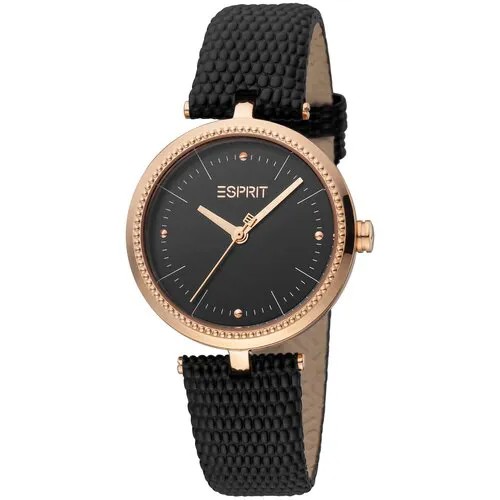 Наручные часы ESPRIT Nova ES1L296L0055, черный, розовый