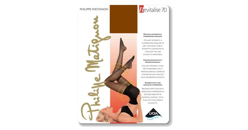 Колготки Philippe Matignon REVITALISE 70 / The (Чай) / 2 (S)