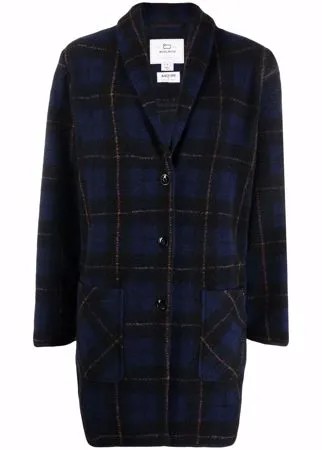 Woolrich пальто в клетку