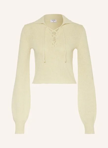 Укороченный свитер Filippa K, зеленый