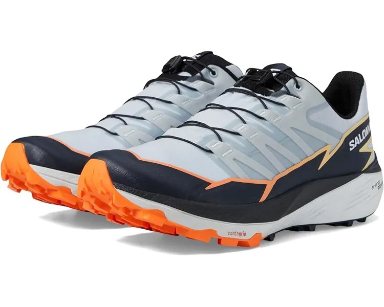 Кроссовки Salomon Thundercross, цвет Heather/India Ink/Shocking Orange