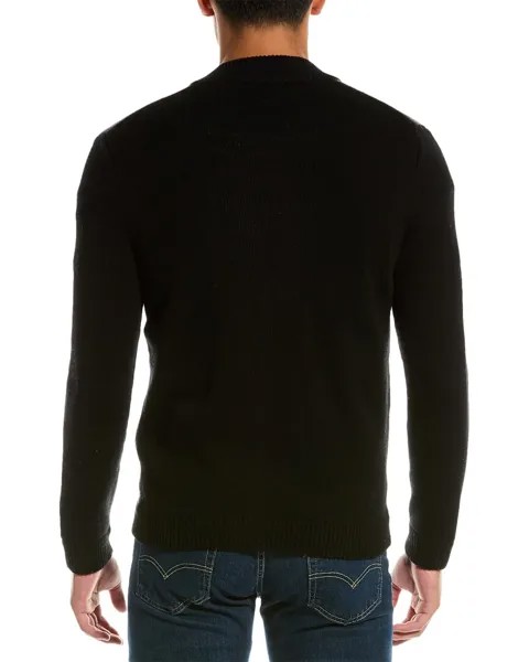 Осенний бомбер из кашемировой шерсти и смесового кашемира Autumn Cashmere, черный