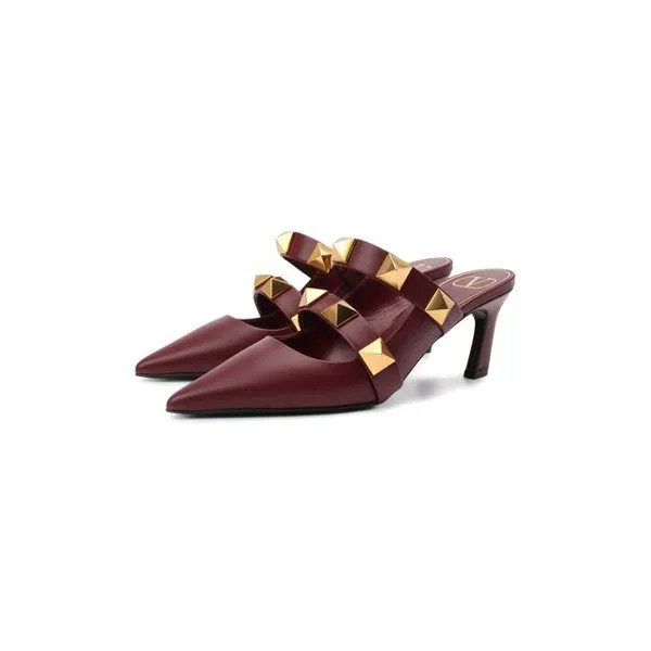 Кожаные мюли Upstud Valentino