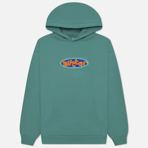 Мужская толстовка Butter Goods Scattered Embroidered Hoodie зелёный, Размер XXL