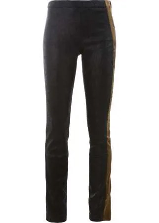 Haider Ackermann embroidered side trousers