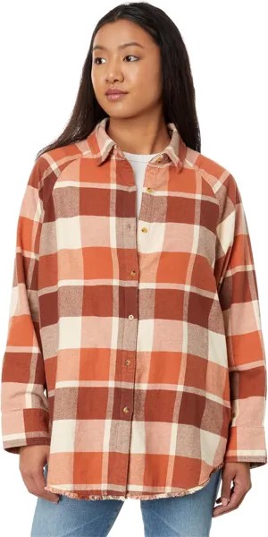 Рубашка Rip Curl Pacific Dreams Cotton Long Sleeve Flannel, цвет Cinnamon