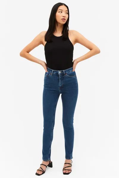 Джинсы женские Monki 1138884001 синие M (доставка из-за рубежа)