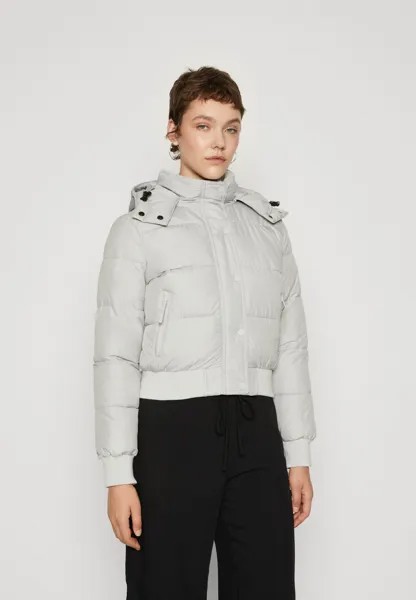 Куртка Hollister Co. ULTIMATE PUFFER, цвет microchip light grey
