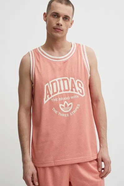 Футболка adidas Originals, розовый