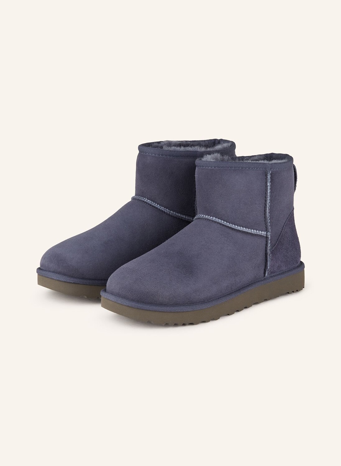 Ботинки classic mini ii UGG, синий
