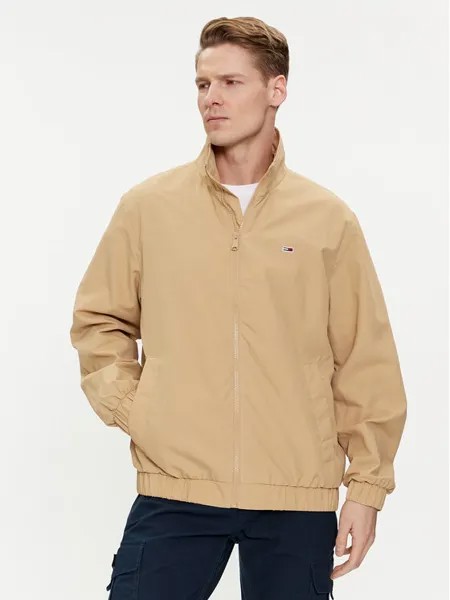 Бомбер стандартного кроя Tommy Jeans, бежевый