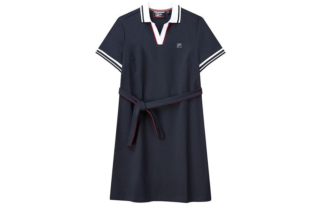 FILA Женское платье с короткими рукавами, цвет Blue
