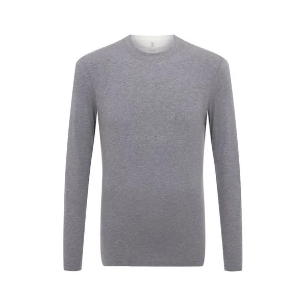 Хлопковый лонгслив Brunello Cucinelli
