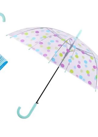 Зонт-трость женский полуавтоматический Мультидом FX24-33 разноцветный