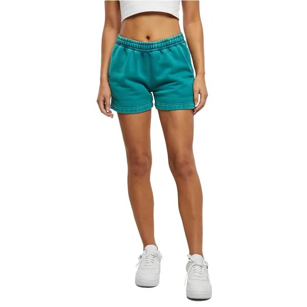 Брюки Urban Classics Stone Washed, зеленый