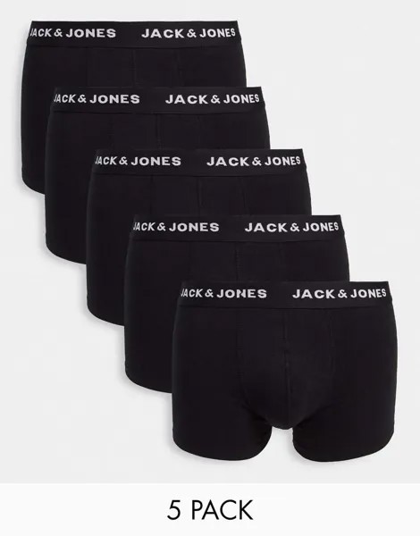 Черные плавки-стопы Jack & Jones из пяти штук