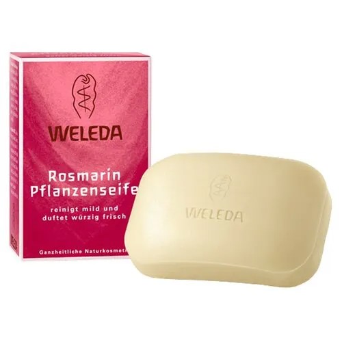 Мыло растительное кусковое Weleda Розмариновое, 100 г