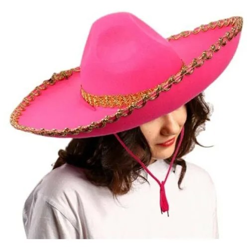 Шляпа Сомбреро Pink