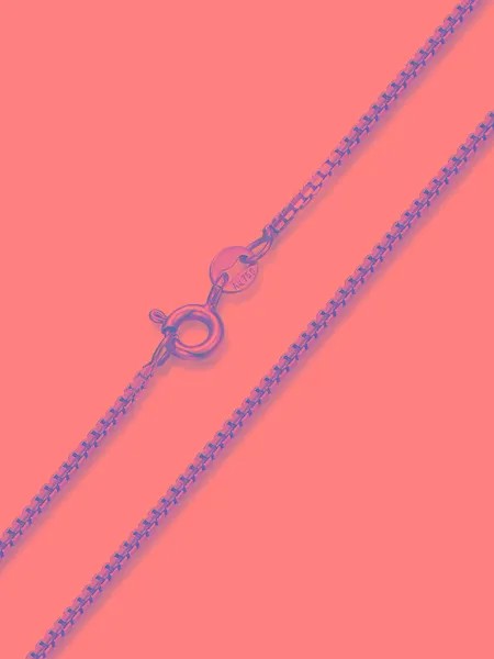 Цепочка из чистого золота для женщин, ожерелье из настоящего 18-каратного розового золота с тонкими звеньями 0,6 мм/1,1 мм/мм w, золото, итальянские ювелирные изделия Au750 16 дюймов 18 дюймов