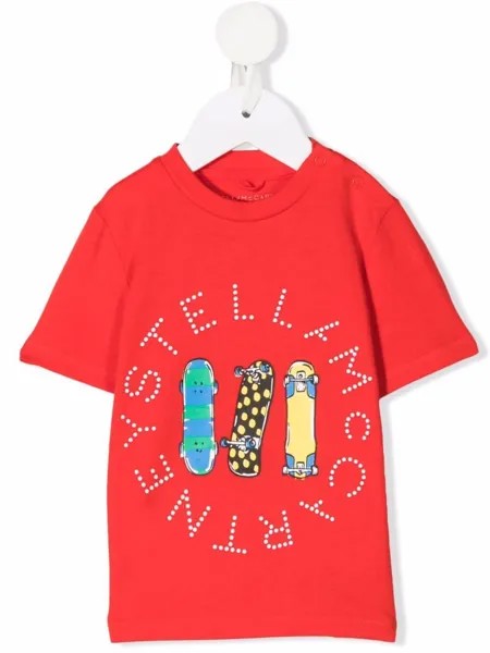 Stella McCartney Kids футболка с принтом