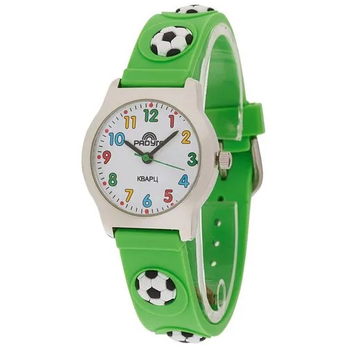 Наручные часы Радуга, зеленый, зеленый