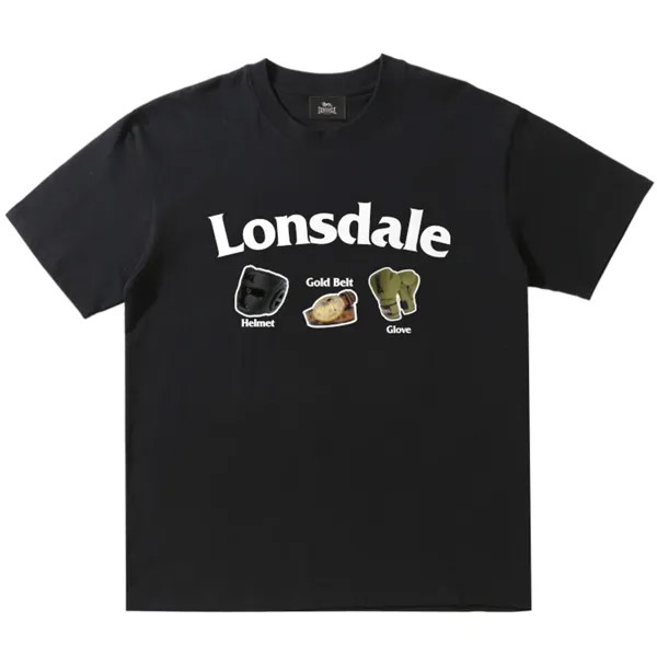 LONSDALE Футболка унисекс, Темно-синий