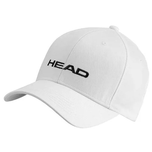 Бейсболка HEAD, размер one size, белый